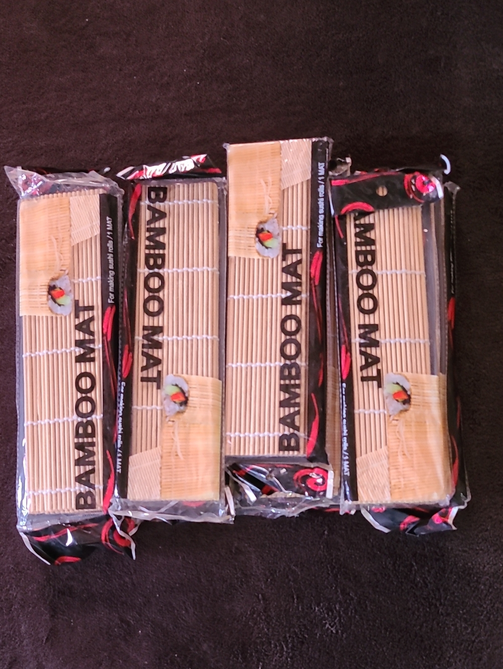 Bamboo Sushi Rolling Mat Set - Natural Bamboo